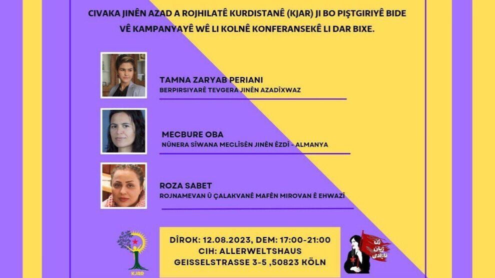 Oost-Koerdische vrouwenbeweging KJAR houdt zaterdag conferentie in Keulen