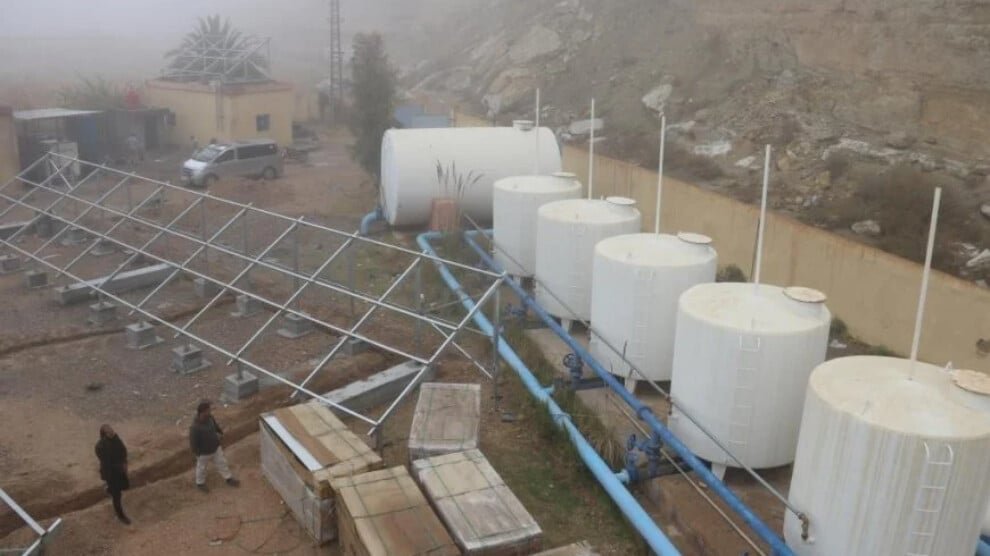 Installatie zonnepanelen moet watervoorziening in Baghaz aanzienlijk verbeteren