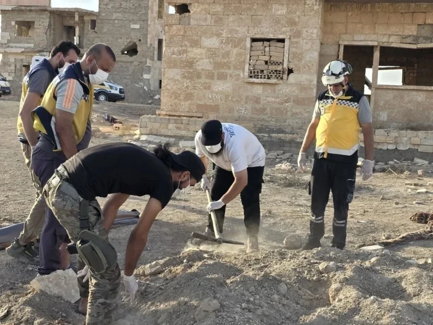 Menselijke resten gevonden aan de rand van Deir ez-Zor