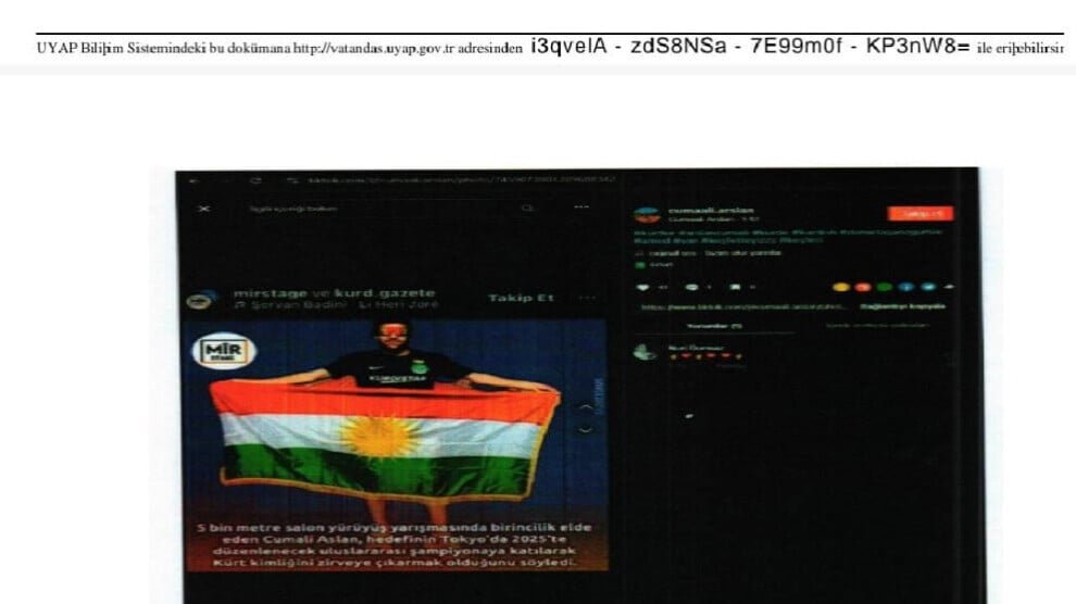 Koerdische atleet Cumali Arslan gechanteerd door politie