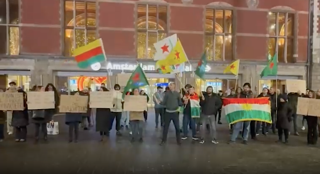 Europese pleinen in het teken van Rojava