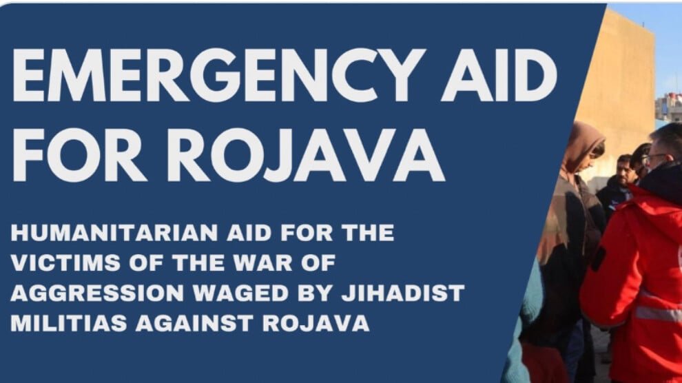 Heyva Sor a Kurdistanê lanceert noodhulpactie voor Rojava
