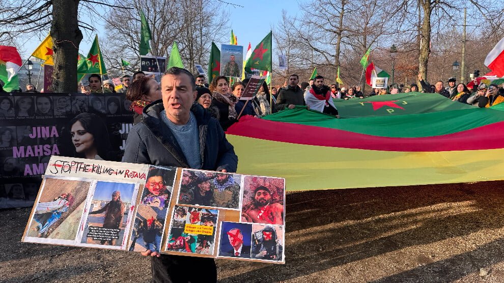 Protesten tegen aanvallen op Rojava in Nederland: deze stilte is medeplichtigheid aan misdaad
