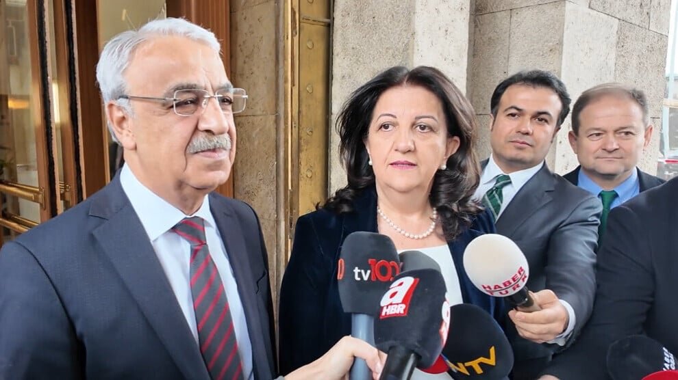 İmralı-delegatie ontmoet Erdoğan