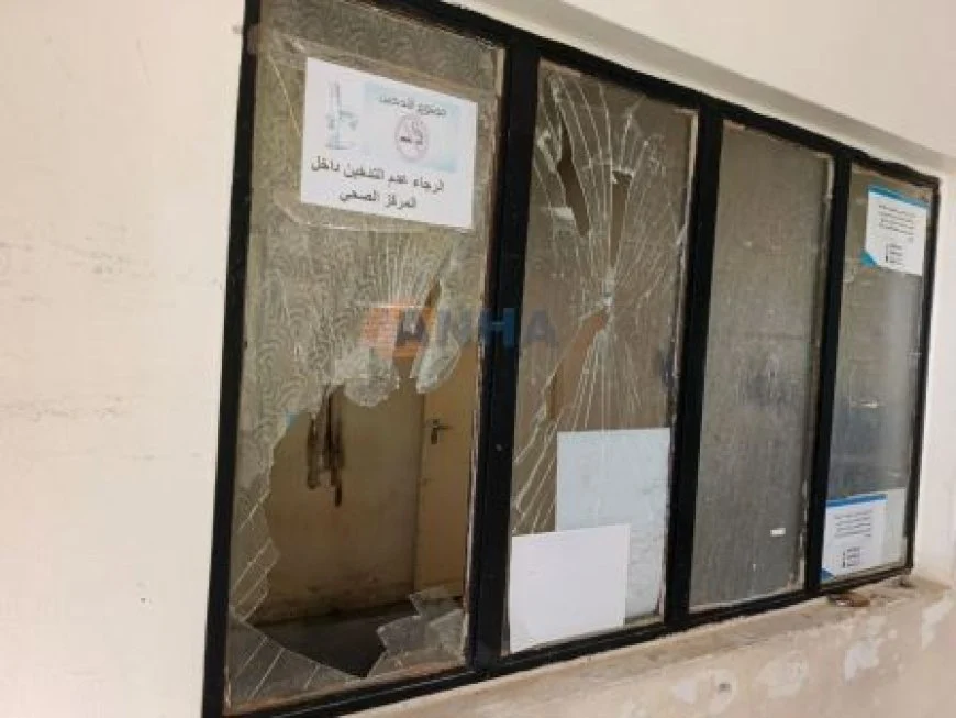 Fracties van de interim-regering vernietigen twee gezondheidscentra in Jalabiya en Sarin