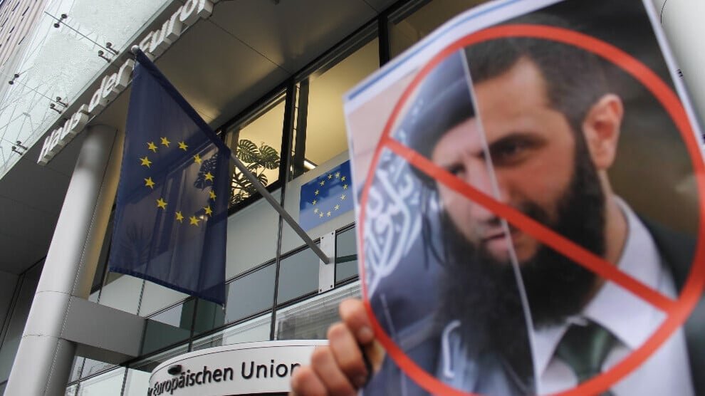 TJK-E bekritiseert de bezoeken van al-Sharaa aan Europa