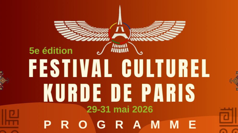 5e editie van het Koerdisch Cultuurfestival in Parijs vindt plaats van 29 tot en met 31 mei