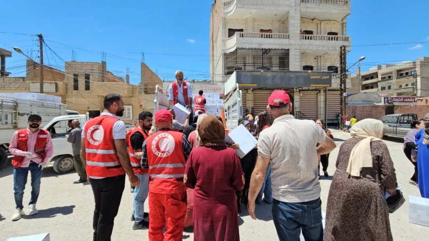 7.000 voedselpakketten uitgedeeld aan behoeftige gezinnen in Hasakah