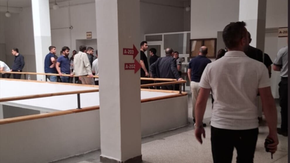 Aanval op Koerdische studenten op de Cebeci-campus