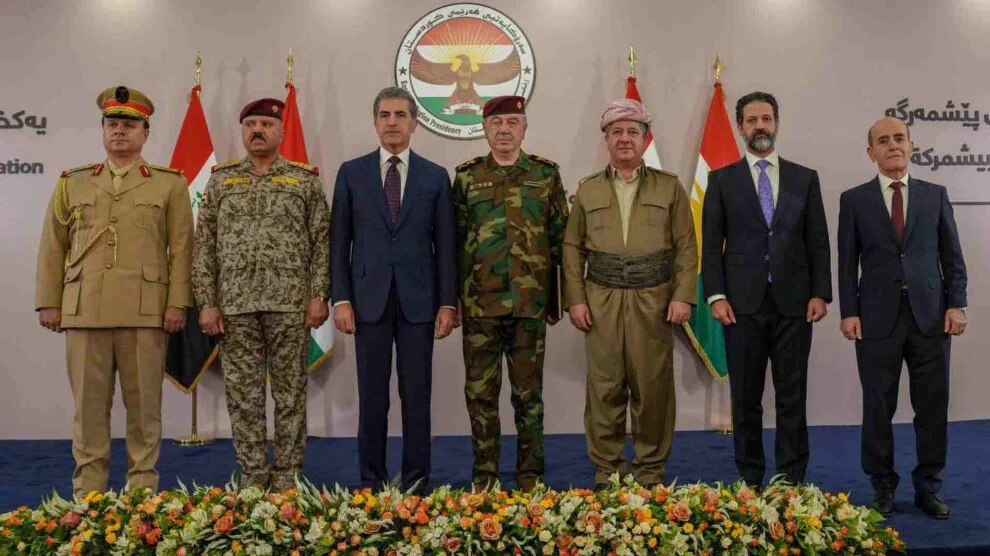 KDP- en PUK-Peshmerga officieel ondergebracht bij gezamenlijk ministerie