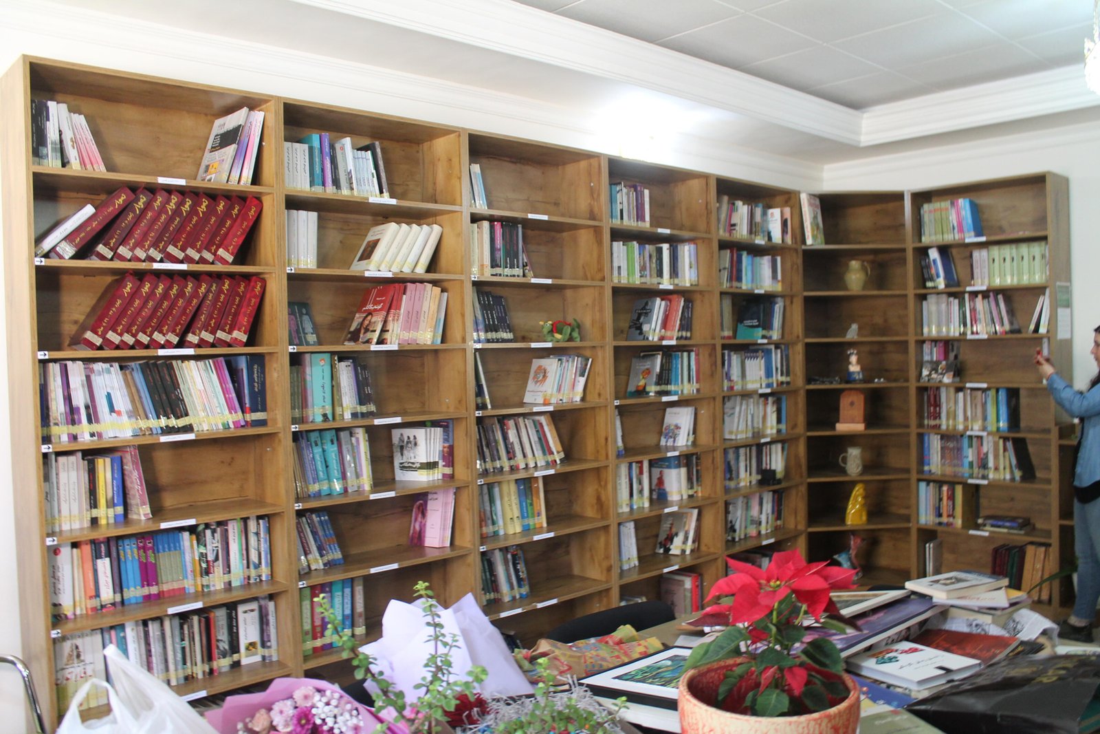 Impressies van de opening van de Koerdische Vrouwenbibliotheek in Silêmanî